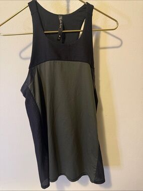 Lukka lux athletica Black and Olive Tank Top
